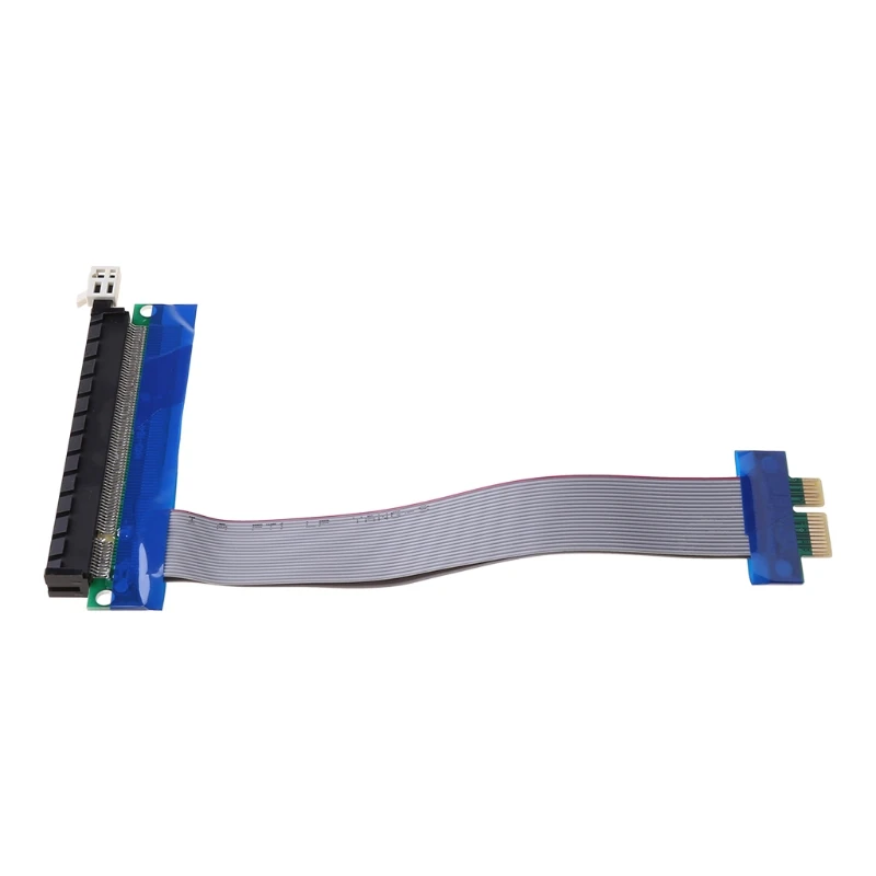 

Flexible Flat Cable PCIe PCI Express 1x To 16x Extender Riser FFC PCI-E 1x-16x 32CA