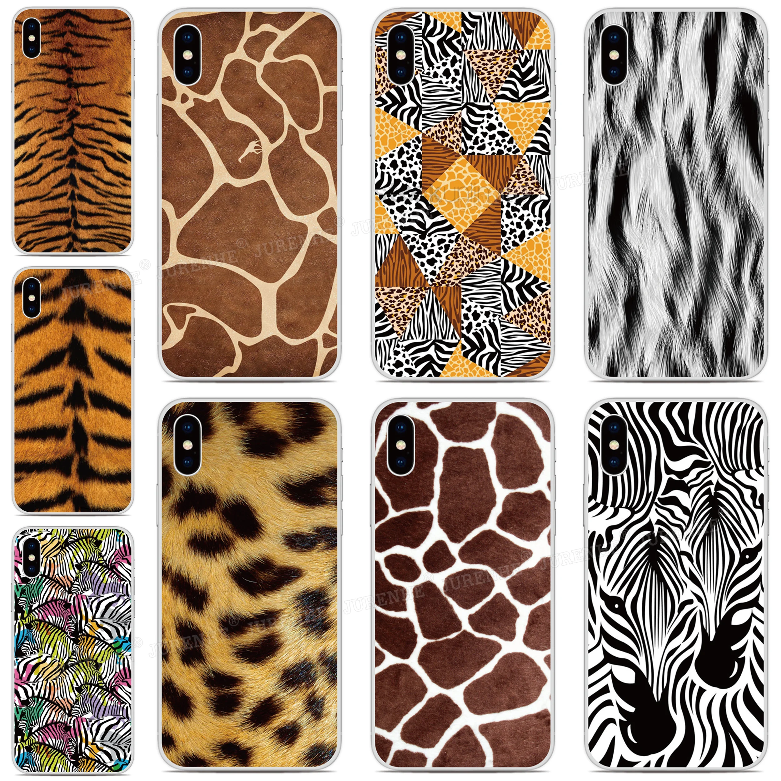 

Animal Texture Cover For ZTE Blade A7 A5 A3 L8 2019 2020 Axon 11 SE 10 Pro 5G A7s V10 V2020 Vita 20 Smart Libero S10 Phone Case