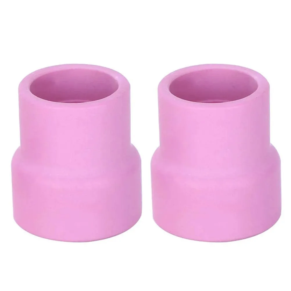 

2Pc Ceramic Welding Cup 12# Manual Tool For WP‑17/18/26/9/20 Agon Arc Welding Alumina Ceramic Cup Complete Kit