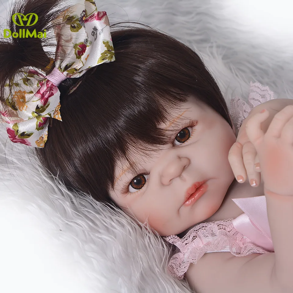 Кукла реборн силиконовая Реалистичная кукла-младенец на все тело подарок день