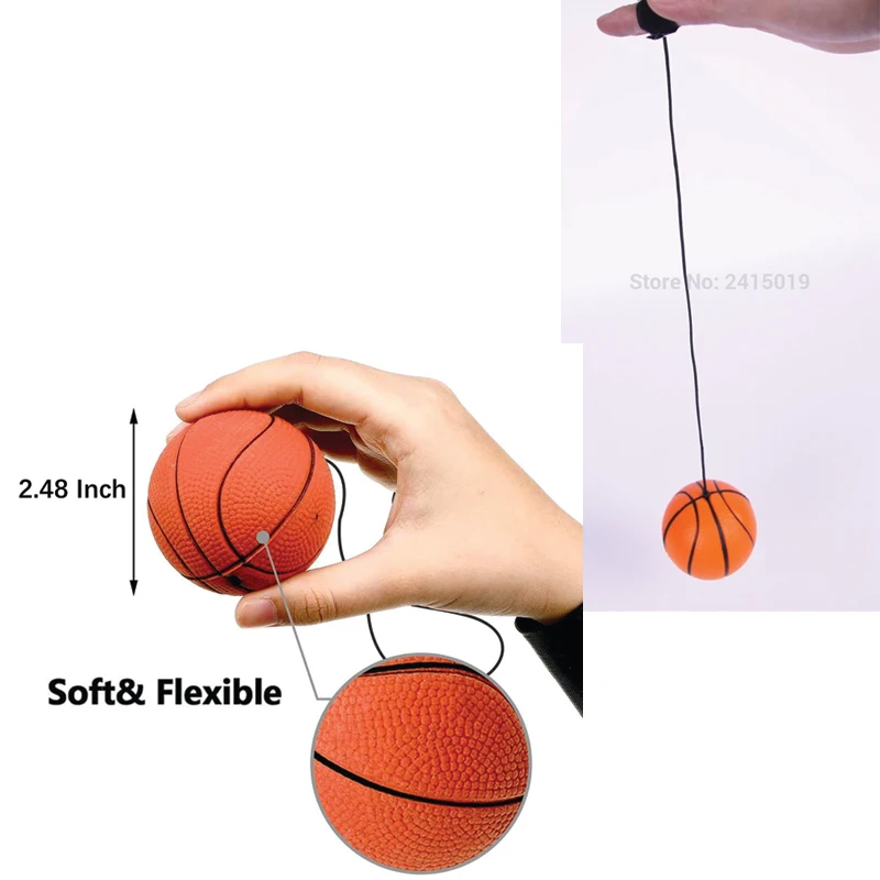 Бесплатная доставка 6x Эластичные полиуретановые шарики для жонглирования