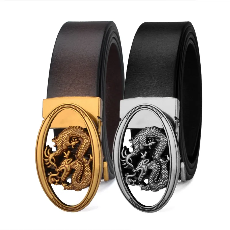 

Famous Brand Belt Men Top Quality Genuine Luxury Leather Belts for Men,Strap Male Metal Automatic Buckle Men's Belts