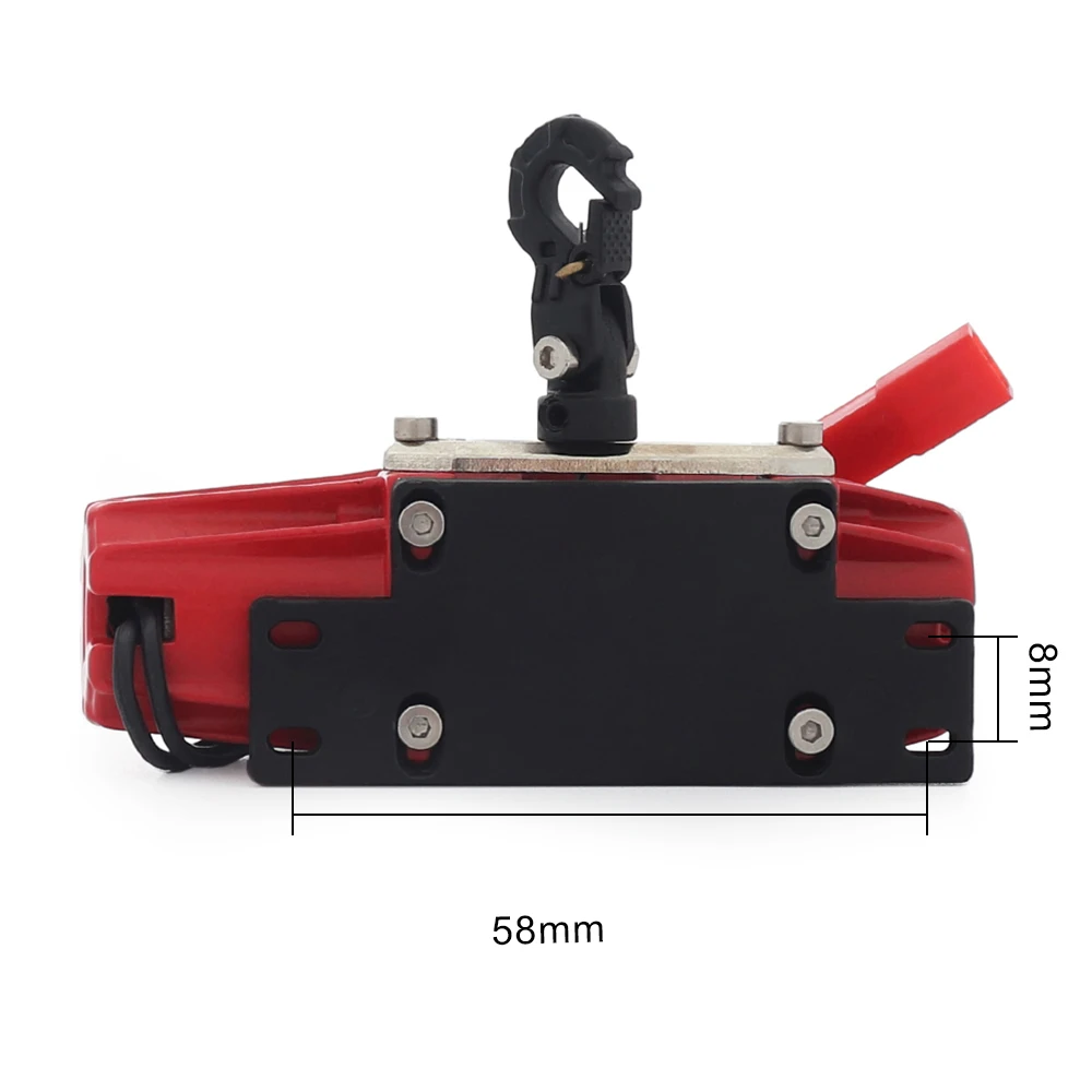 1/10 металлическая электрическая лебедка Беспроводная система дистанционного