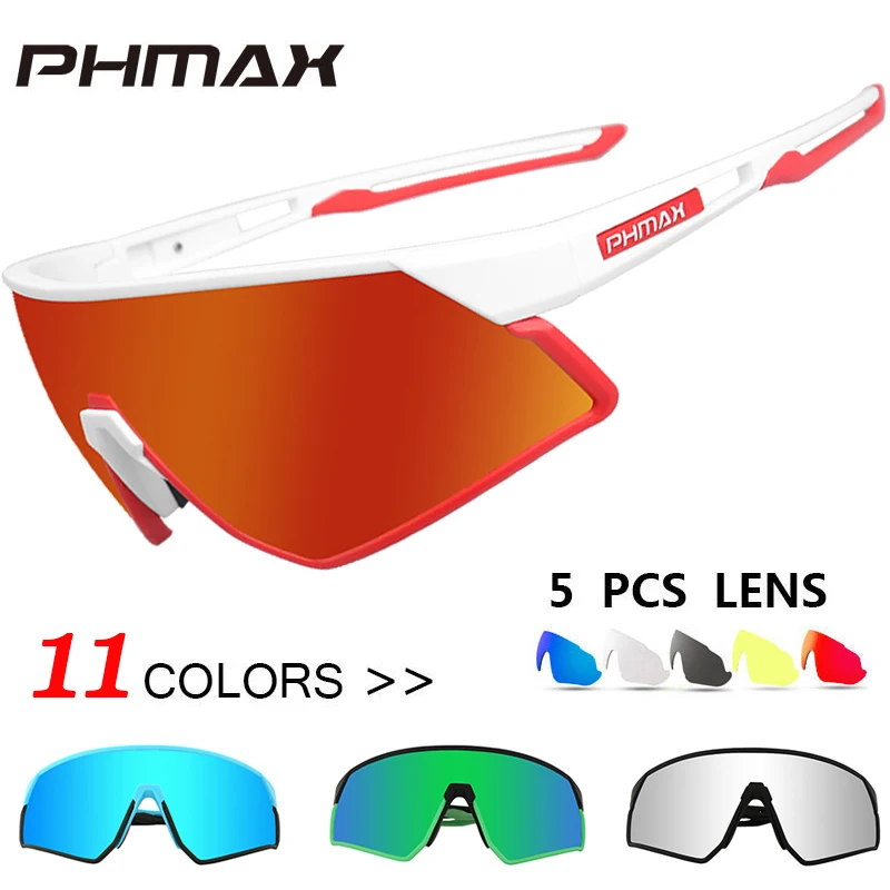PHMAX женские и мужские ультралегкие поляризованные велосипедные солнцезащитные