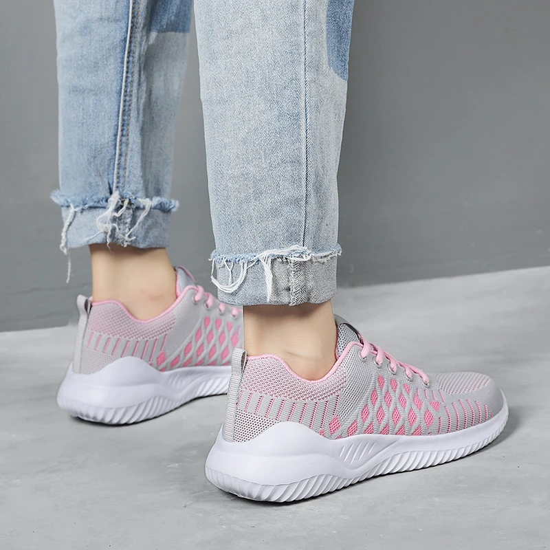 Женские кроссовки модная удобная прогулочная обувь легкие спортивная для улицы