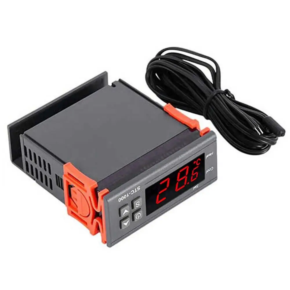 

Sensor Temperature Controller STC Convenient Durable STC-1000 All-Purpose LCD Automatic Conversion Warm and Cold Aquarium