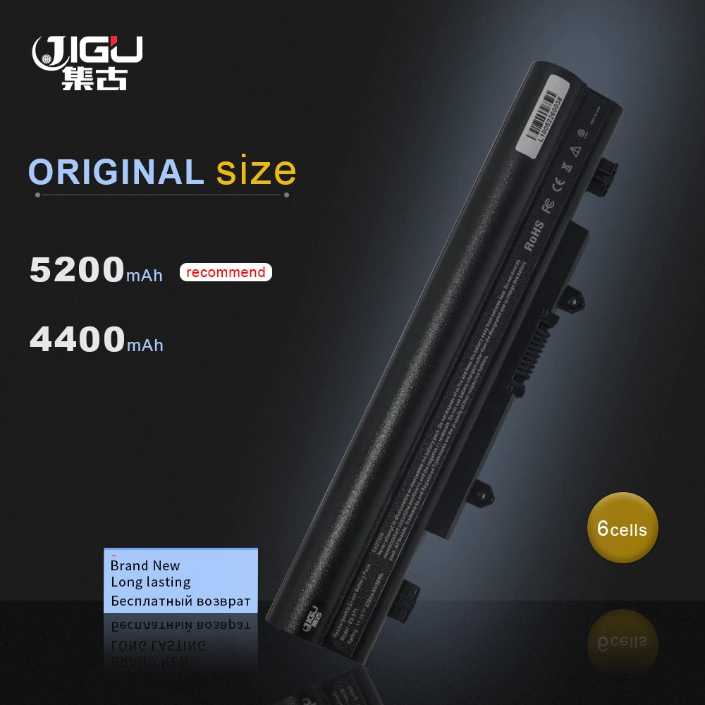 Аккумулятор для ноутбука JIGU AL14A32 Acer ForAspire E15 E14 Touch E5 572G 421 серии EXTENSA EX2509 TMP256 M 39NG 2510G