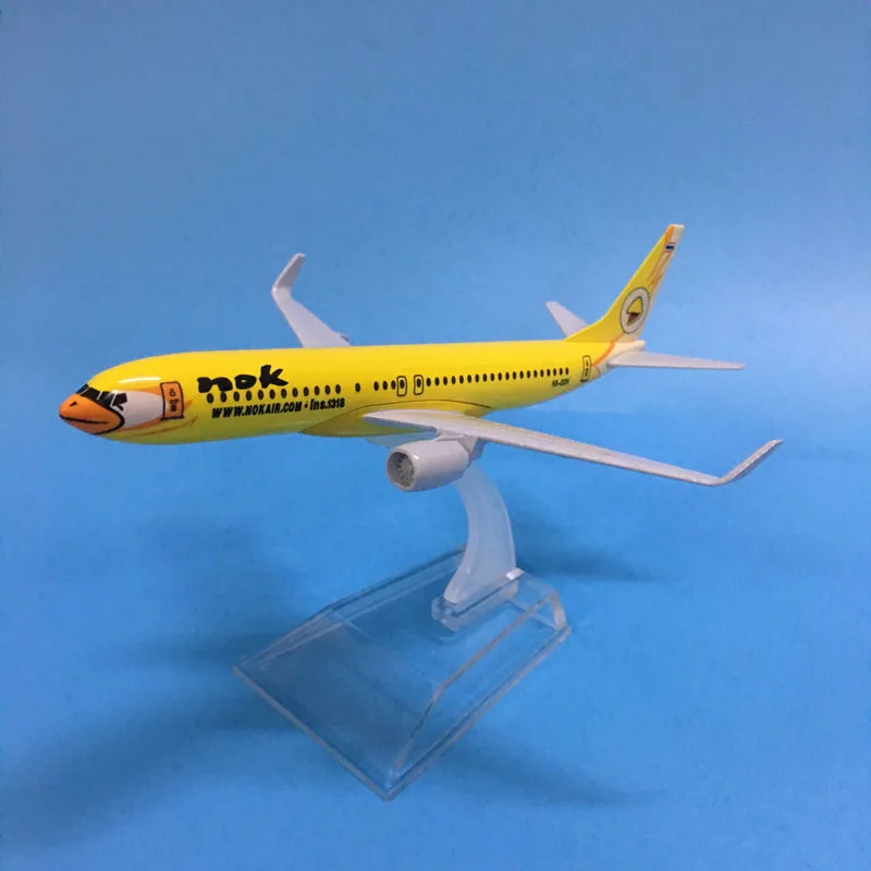 Бесплатная доставка 16 см 737 Летающие птицы NOKAIR модель самолета из металлического