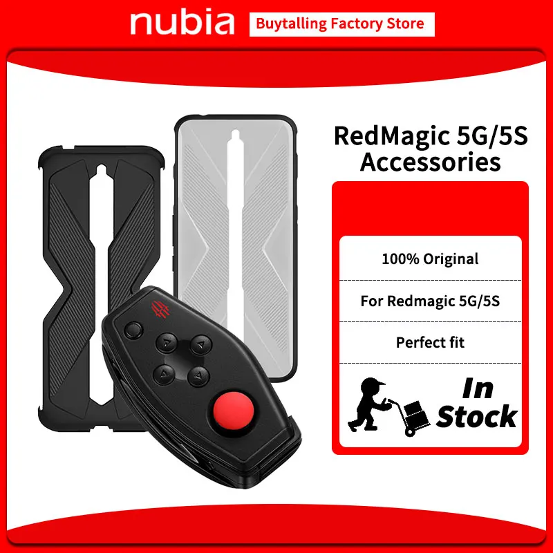 Оригинал Nubia рамка RedMagic 5S Киберспорт ручка 5G Защитная чехол для Nubai телефон играть