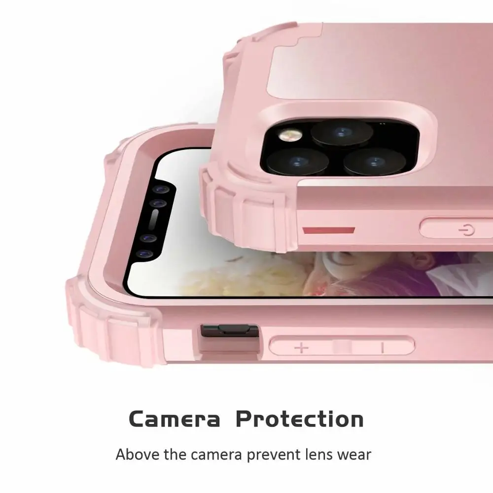 360 Полный противоударный защитный чехол для iPhone 11 Pro XS XR XS MAX PC силиконовый бампер чехол для iPhone 8 7 6S 6 Plus чехол для телефона