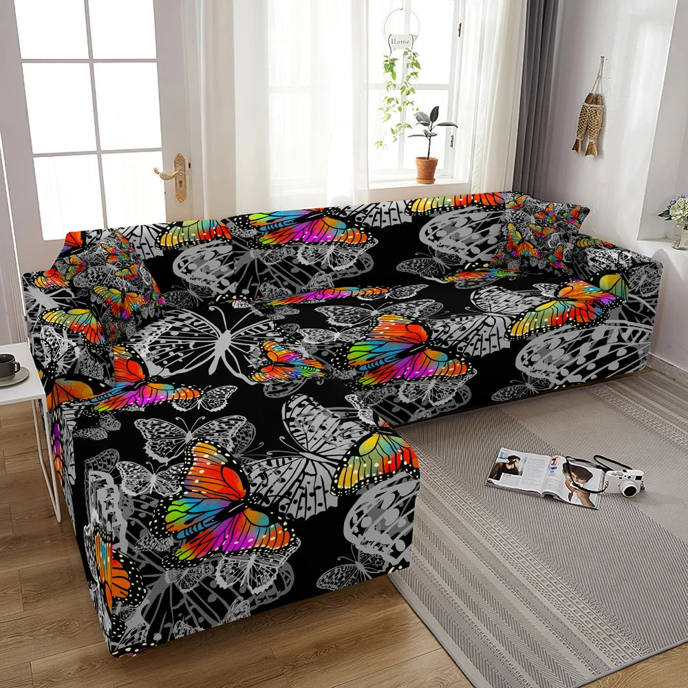 Универсальный всесезонный чехол для мебели защита от пыли из спандекса с