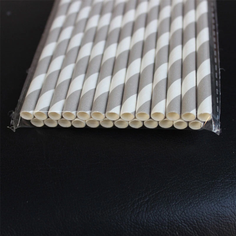 Биоразлагаемые одноразовые бумажные соломинки 25 шт.|Однораз. соломинки| |