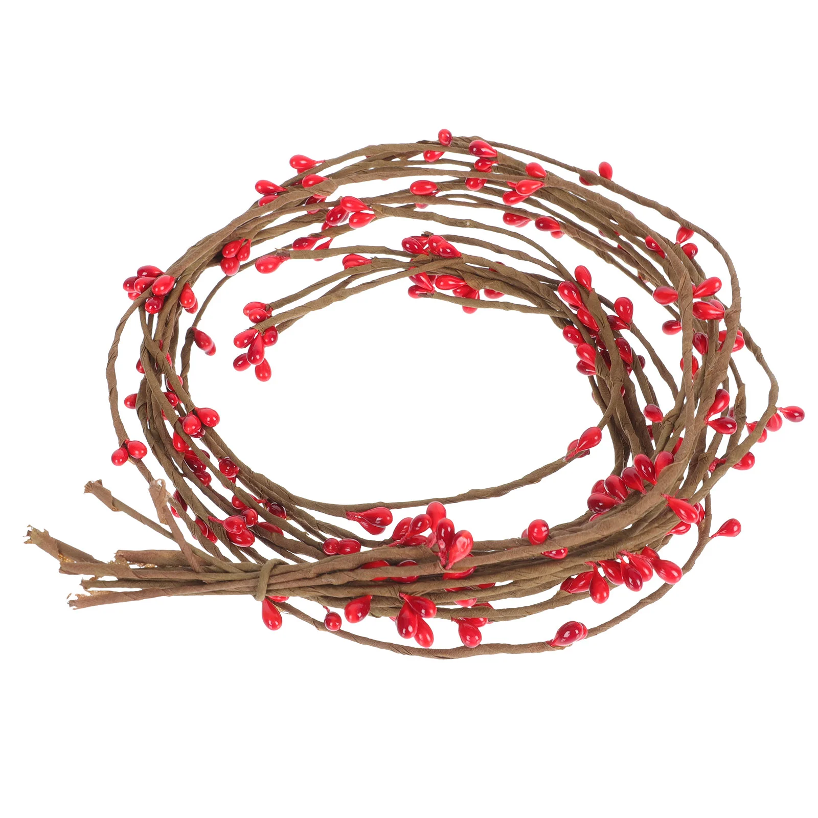 

50pcs Artificial Hanging Rattan Home Decoration Emulation Berry Rattan Decorative Supply