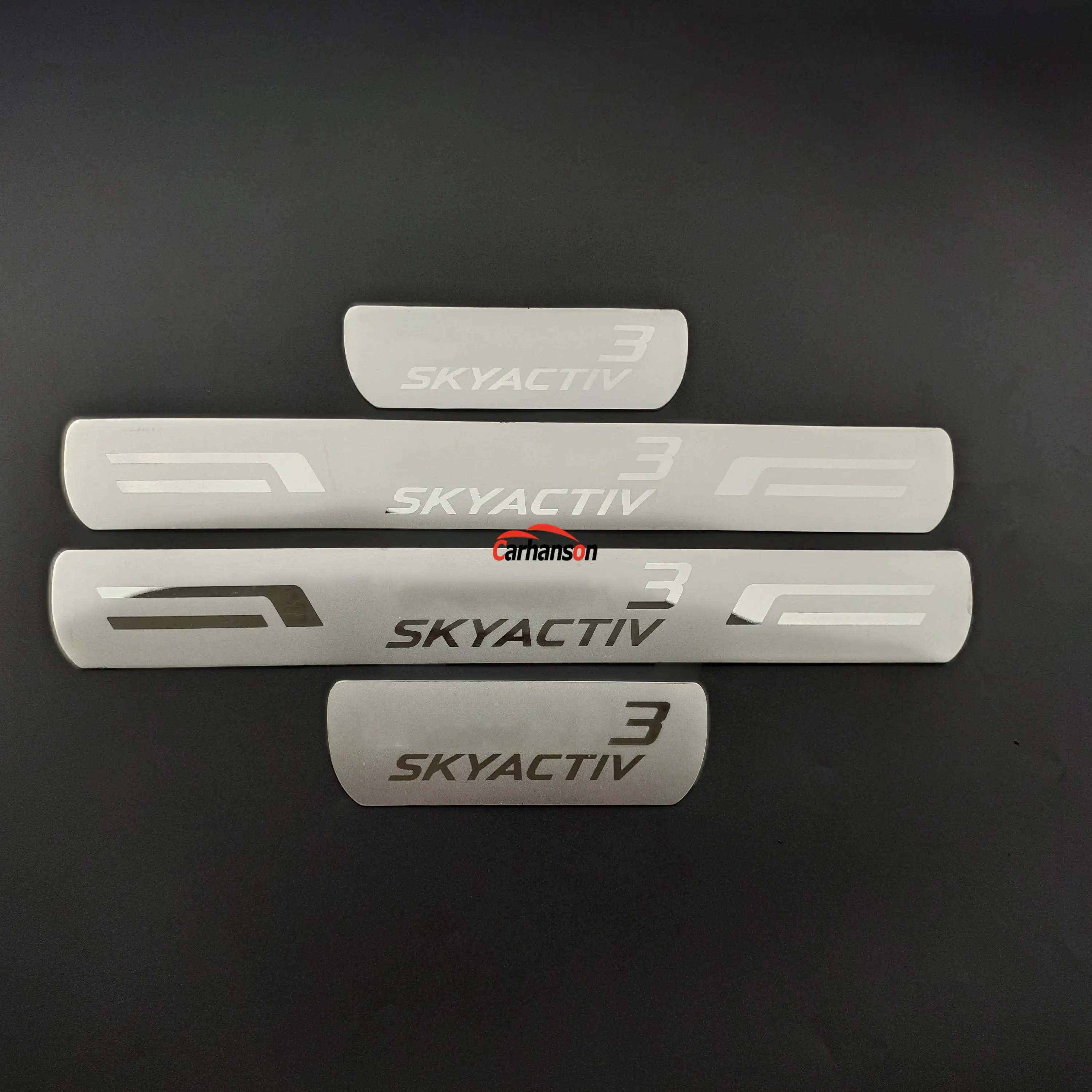 Автомобильные аксессуары для Mazda 3 полоса отделки порога двери протектор крышки