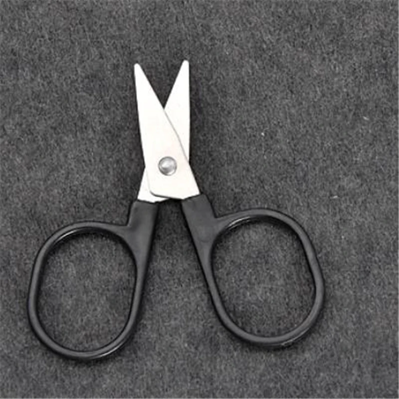 Маленькие ножницы из нержавеющей стали с пластиковой ручкой Инструмент
