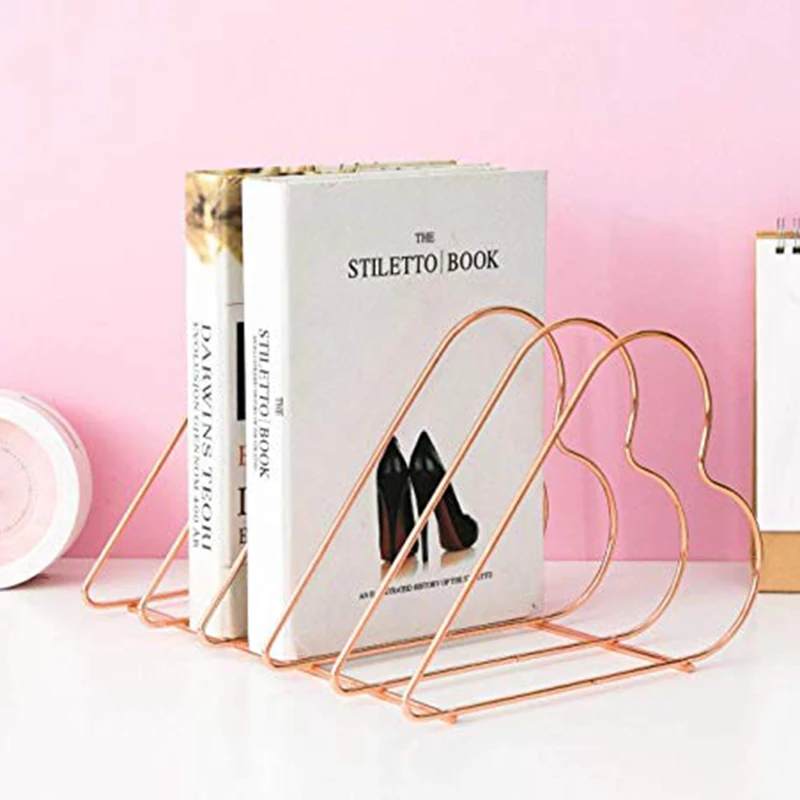 Azine держатель файл сортировщик металла 5 слот стол органайзер стойка для папки