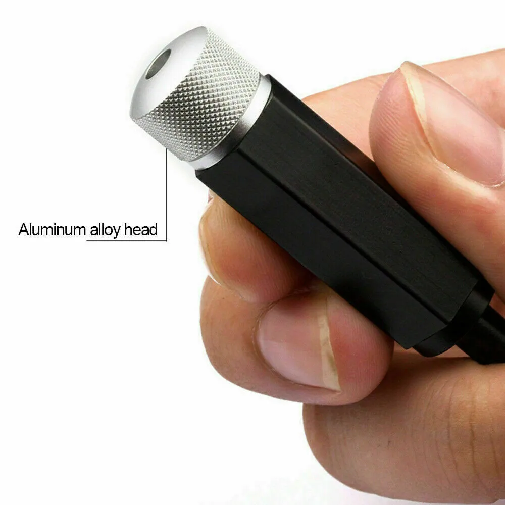 

5V Atmosphere Lamp Car LED Green Interior Mini Night Light Projector Star