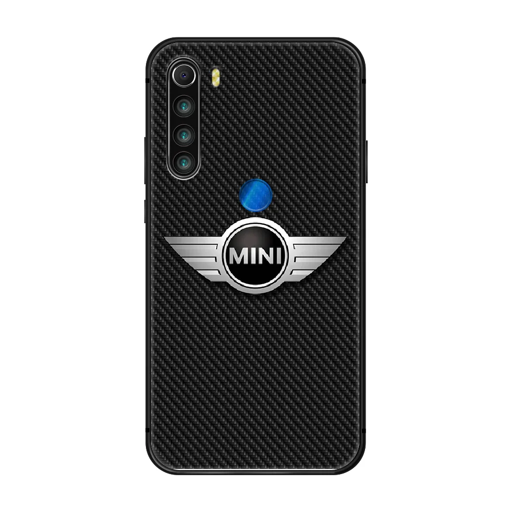 

mini cooper car Logo Phone Case Cover Hull For XIAOMI Redmi 7a 8a S2 K20 NOTE 5 5a 6 7 8 8t 9 9s pro max black prime art funda