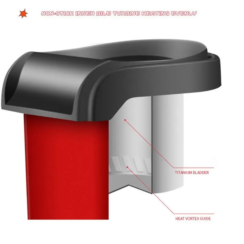 

Easy Carry Electric Hot Air Popcorn Maker Retro Machine Cinema Home Gastronomic A0NC