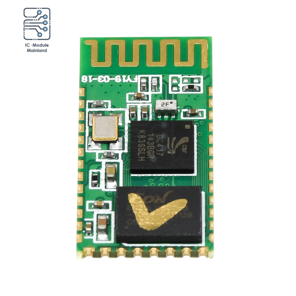 HC05 RF беспроводной модуль передатчика-приемника Bluetooth с интеграцией мастер-слейв RS232 / TTL в UART конвертер и адаптер для Arduino on.