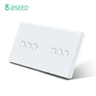 Электрический сенсорный выключатель Bseed RU, Европейский и британский стандарт, 6 клавиш, 300 Вт