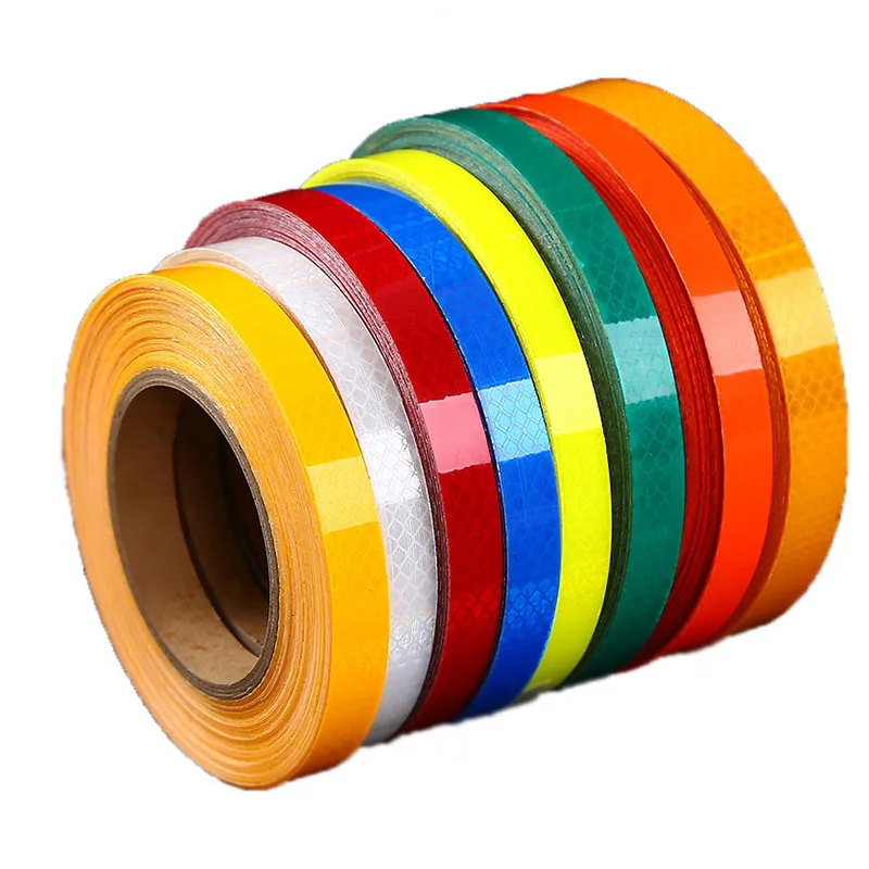 1 5 см Ширина автомобильные наклейки отражающие ленты флуоресцентный MTB велосипед