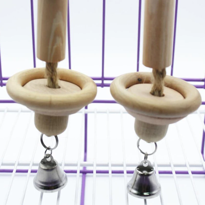 Натуральная древесина птица попугай клетка лестница для скалолазания станция