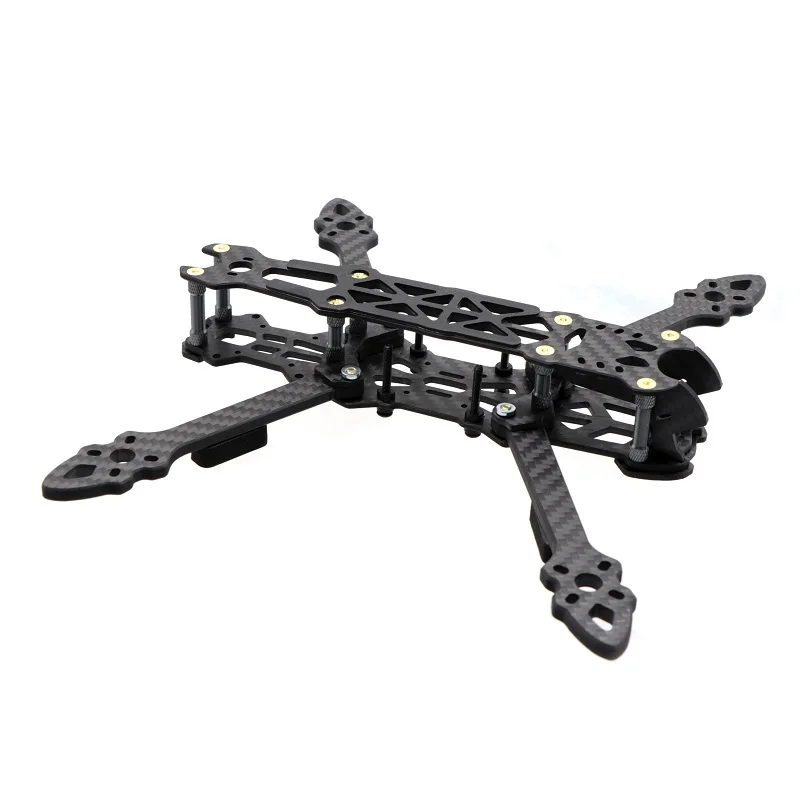 Mark 4-Dron de carreras FPV, de 5 pulgadas cuadric&oacute;ptero, 225mm/ 6 pulgadas, 260mm / 7 pulgadas, 295mm con brazo de 5mm, marco de estilo libre para Gallo, 230mm-3