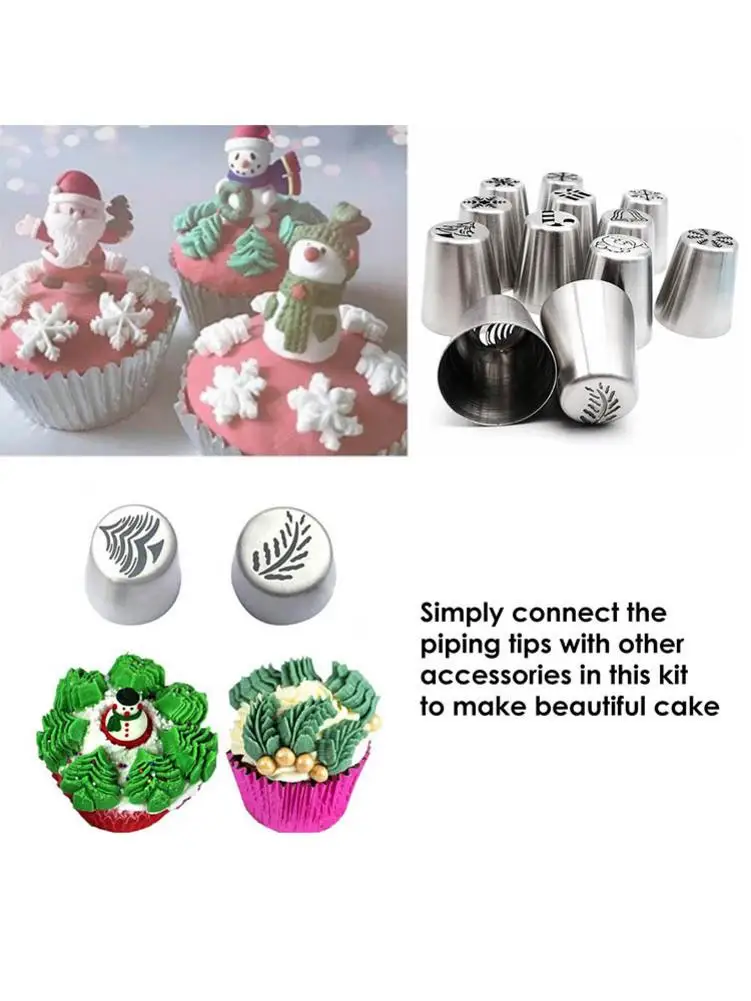 15 шт./компл. русские Кондитерские насадки для глазировки кондитерские изделия