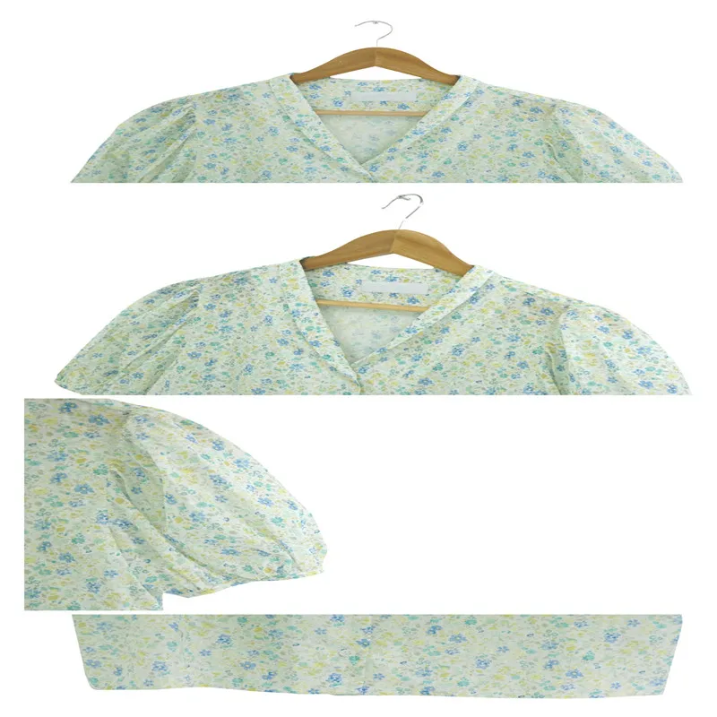 

Korean Style Floral Shirt Women Summer Loose Casual Small Lapel Collar Short-sleeved Shirt