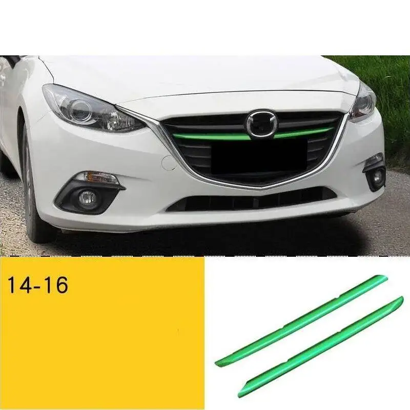 Автомобильный передний бампер решетка внешняя Авто хром аксессуар наклейка