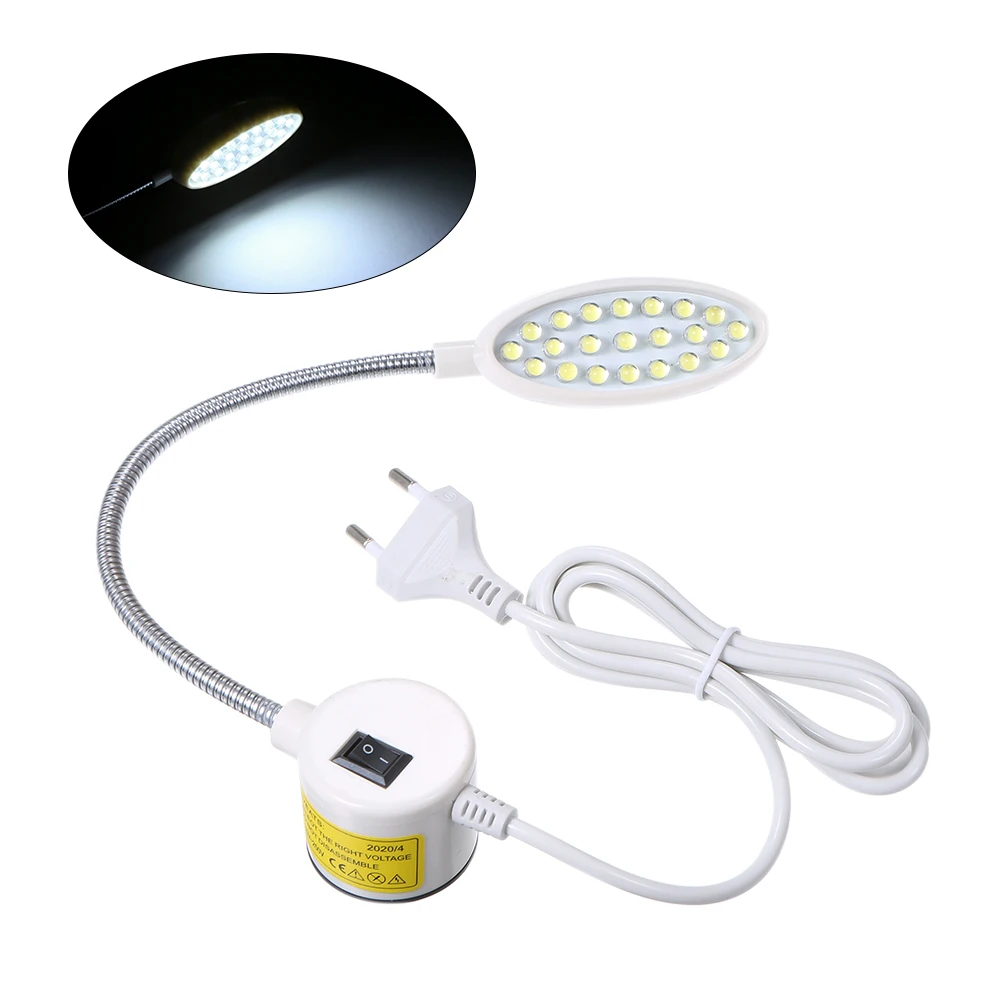 

AC110-250v Super Bright LED Sewing Machine Light LED Multifunctional Gooseneck Work Lamp for Lathes,Drill Presses,Workbenches