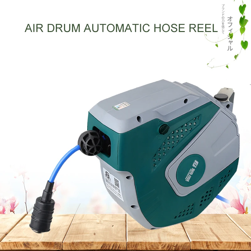 Пневматическая катушка для шланга автоматический телескопический подвесной