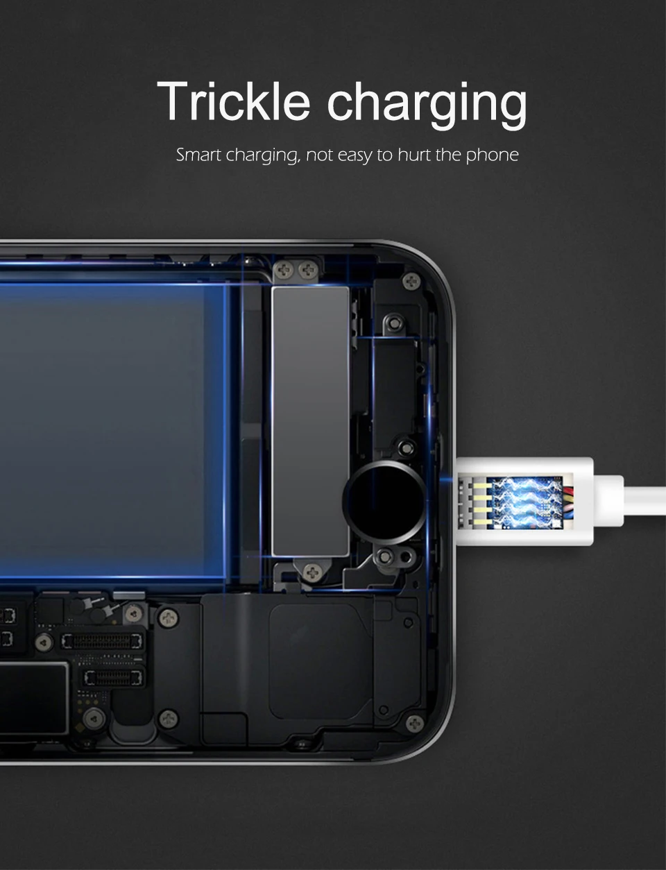 IOS кабель для передачи данных USB кабель для зарядки мобильных телефонов 5V2A Быстрая зарядка 0,25 м 0,5 м 1 м 1,5 м 2 м 3 м провод для смартфонов