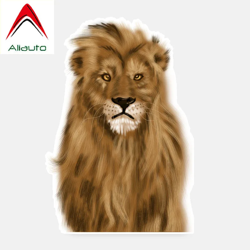 

Aliauto Cartoon Lovely Lion PVC Animal Car Sticker Reflective Sunscreen Waterproof Decoration Decal Accessories,15cm*10cm