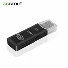 Кардридер KEBIDU USB 3,0, SDMicro SD TF OTG, адаптер для смарт-карт памяти для ноутбука, USB 3,0, кардридер для нескольких смарт-карт, картридер для SD