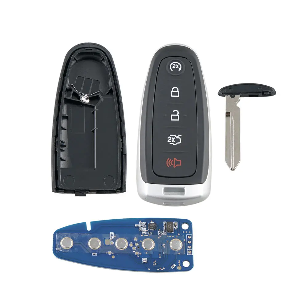 Дистанционный смарт-ключ Yetaha с 5 кнопками для Ford Edge экспедиция C-max Taurus Flex Focus M3N5WY8609