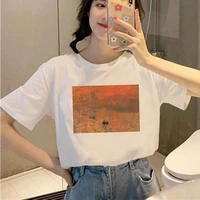 2021 new summer women t shirt short sleeve ladies clothes white t shirt graphic tops casual female o neck t shirts