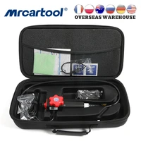 mrcartool car endoscope 8 5mm flexible 360 degree industrial borescope cars inspection camera with 2 way steering for android