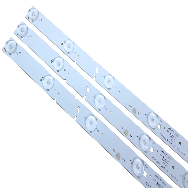 

LED Backlight Lamp strip for 32inch 9lamp ZDJK315D09-ZC14F-06 303JK315033 3V 607mm