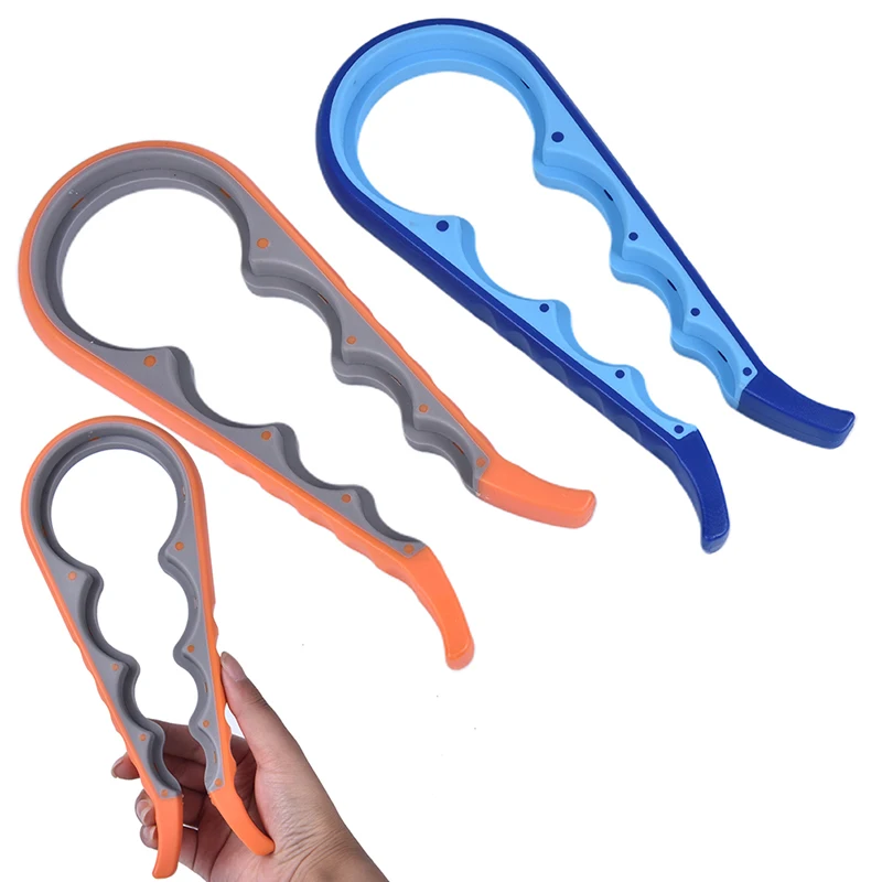 

Lid Jar Opener 4 In 1 Handy Screw Cap Jar Openers Multi Purpose Can Opener Bottle Lid Grip Wrench Bottle Kitchen Gadgets Tool