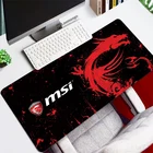 Большой игровой резиновый коврик для мыши MSI Reddragon, размер XXL, игровой коврик для мыши, для клавиатуры, ноутбука, компьютера, скоростная мышь, мышь, настольные игровые коврики