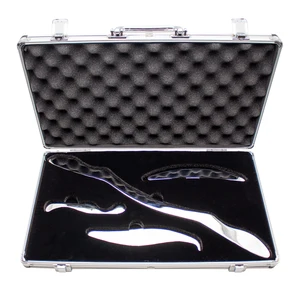 Скребок Gua Sha из нержавеющей стали, медицинский нож для физиотерапии, инструменты для миофасциального высвобождения, нож для высвобождения мышц