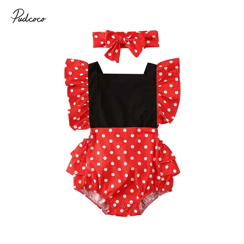 2020 для новорожденных и маленьких девочек летний комплект одежды с рюшами в стиле