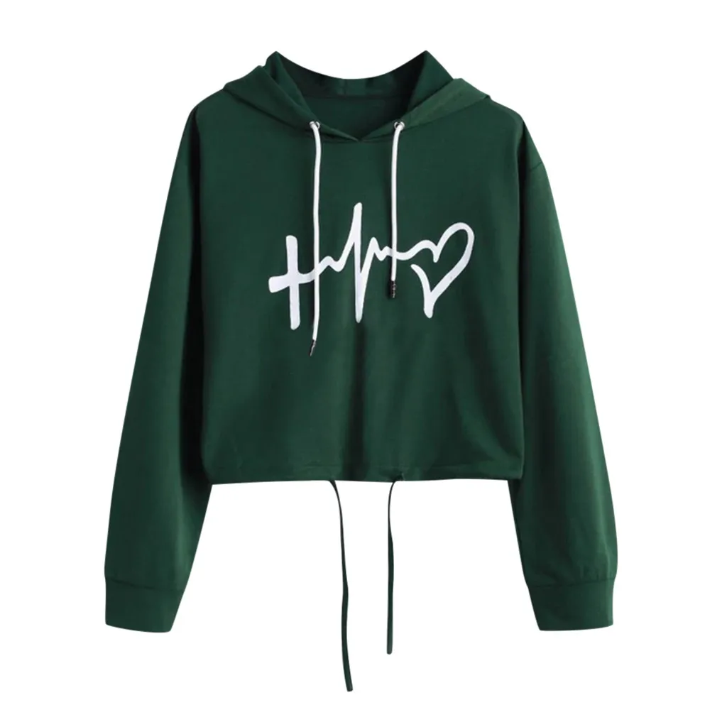 2019 модная женская зимняя теплая толстовка короткий абзац с капюшоном бархатный