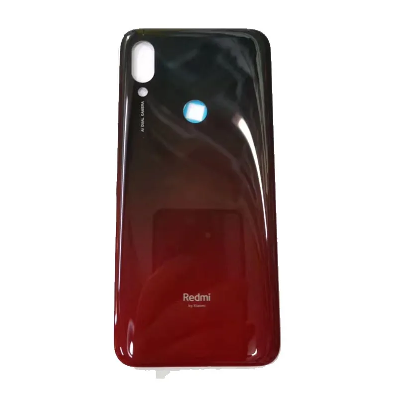 Для Xiaomi redmi 7 задняя крышка батареи Задняя Дверь Корпус чехол стеклянная панель redmi 7 Замена 6,2" redmi 7 крышка батареи