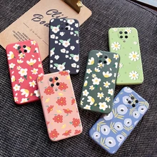 For Xiaomi MI POCO X2 POCO X3 Pro POCO X3 NFC POCO X3 GT POCO C3 Beautiful flower case silicone fall protector