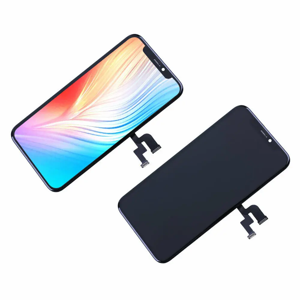 Reemplazo del digitalizador de pantalla t&aacute;ctil LCD para iPhone X XR XS Max 11 12 Pro-0