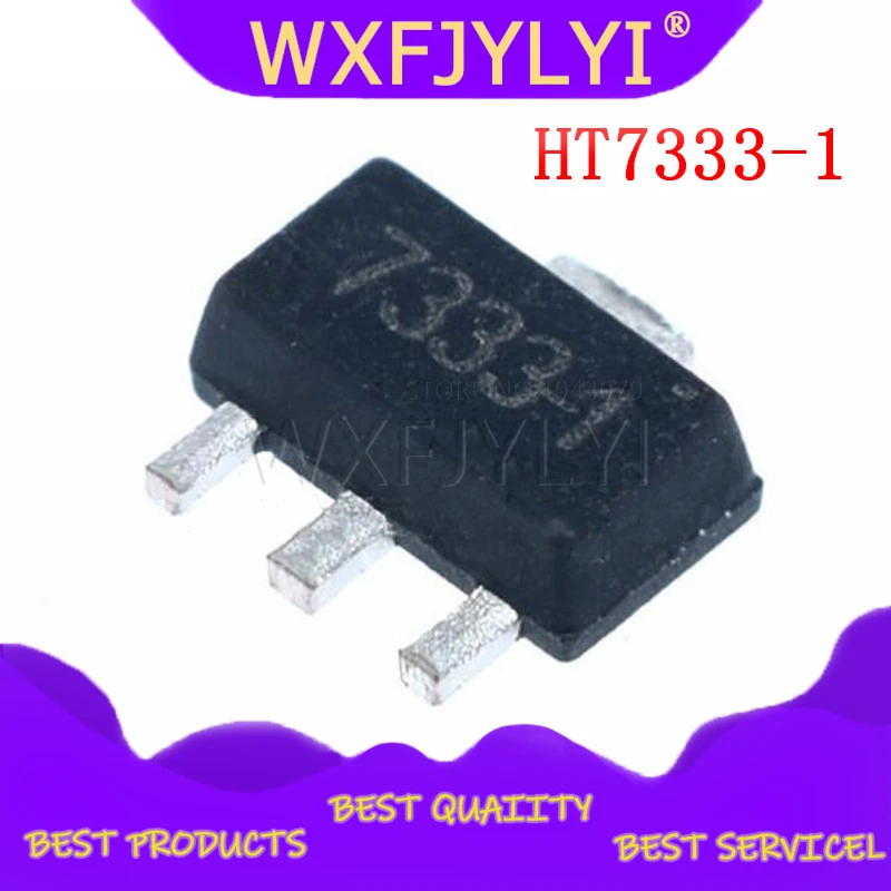 10 шт. HT7333-A SOT89 HT7333-1 СОТ-89 HT7333 7333-1 SMD 7333A-1 Новый и оригинальный IC | Электронные