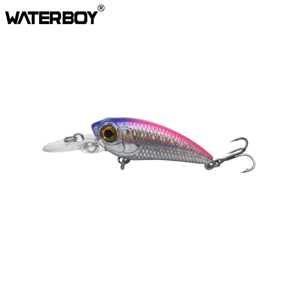 

Mini Crank Fishing Lure Hard Bait 4.2cm 3.7g Small Size Plastic CrankLure Fishing Lure Shallow Diving Topwater Baits